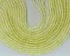 AAA Natural Lemon quartz Micro Faceted Roundell 13 inch strand 3 - 3.5mm approx